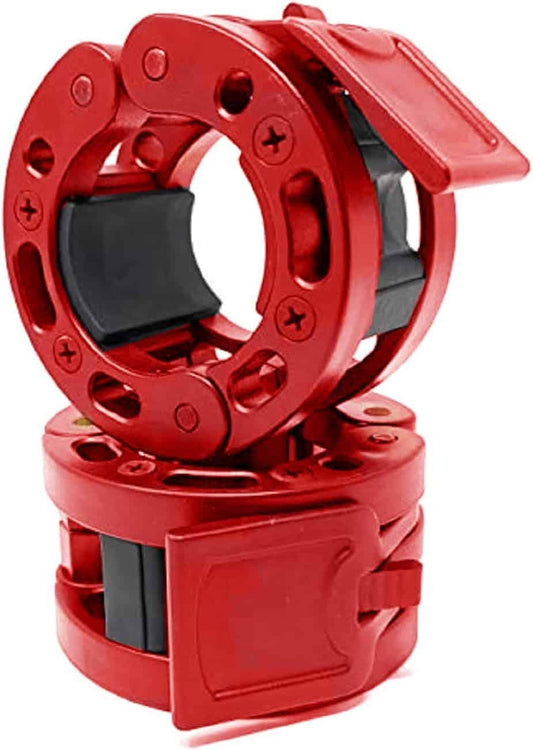 Clout Fitness Barbell Collars Quick Release Locking Weight Clips