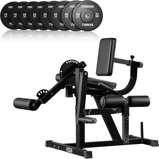 GMWD Leg Extension and Curl Machine - Adjustable Plate Loaded Station