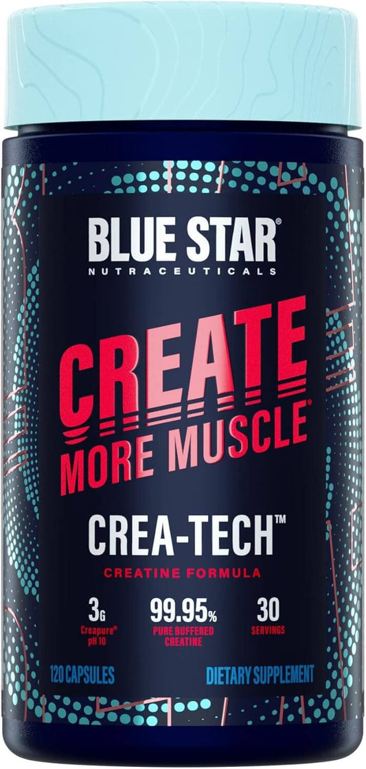 Blue Star Nutraceuticals CREA-TECH – Creapure Creatine with Electrolytes