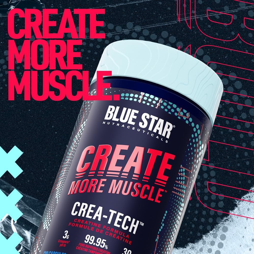 Blue Star Nutraceuticals CREA-TECH – Creapure Creatine with Electrolytes