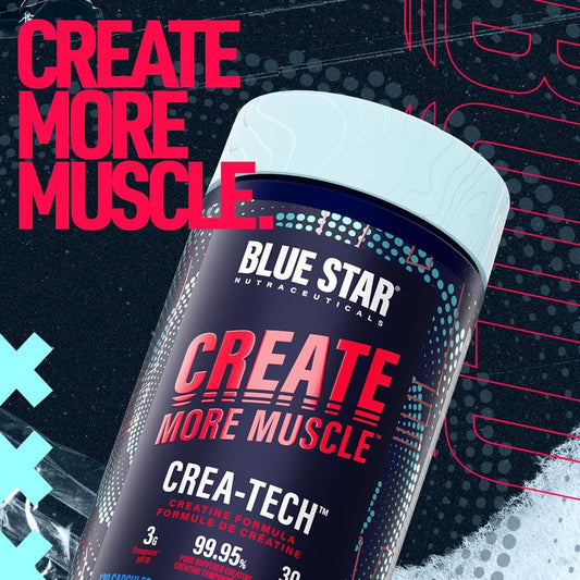 Blue Star Nutraceuticals CREA-TECH – Creapure Creatine with Electrolytes