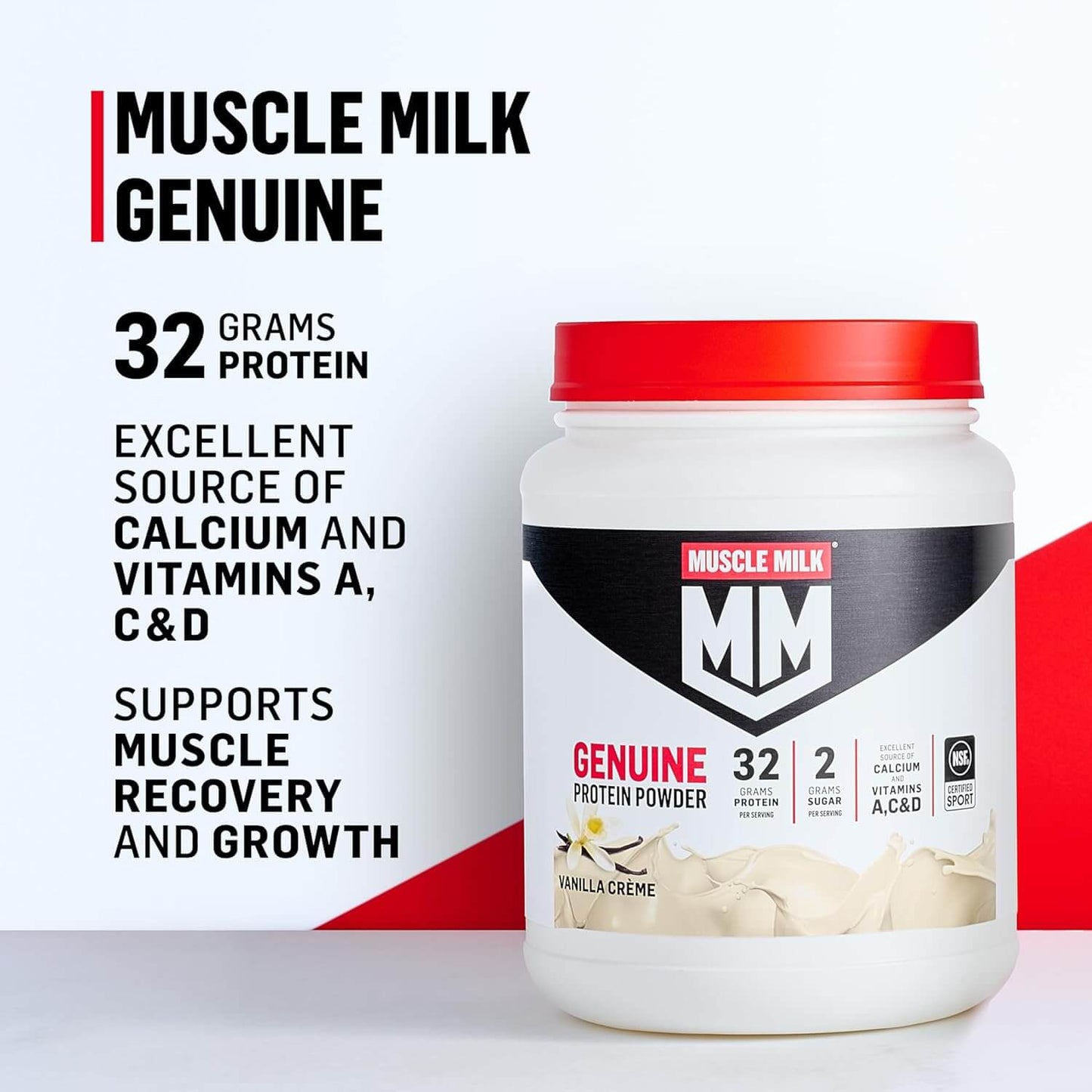 Muscle Milk Genuine NSF Certified Protein Powder