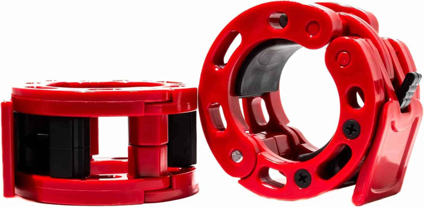 Clout Fitness Barbell Collars Quick Release Locking Weight Clips