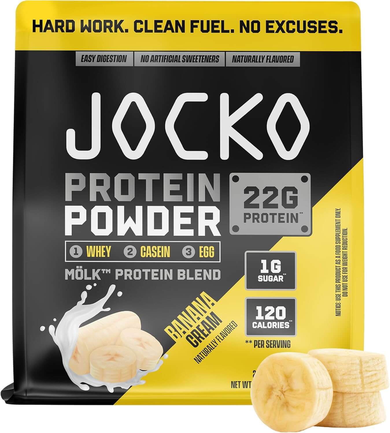 Jocko Fuel Mölk Clean Protein Blend – Whey, Casein & Egg (28 Servings)