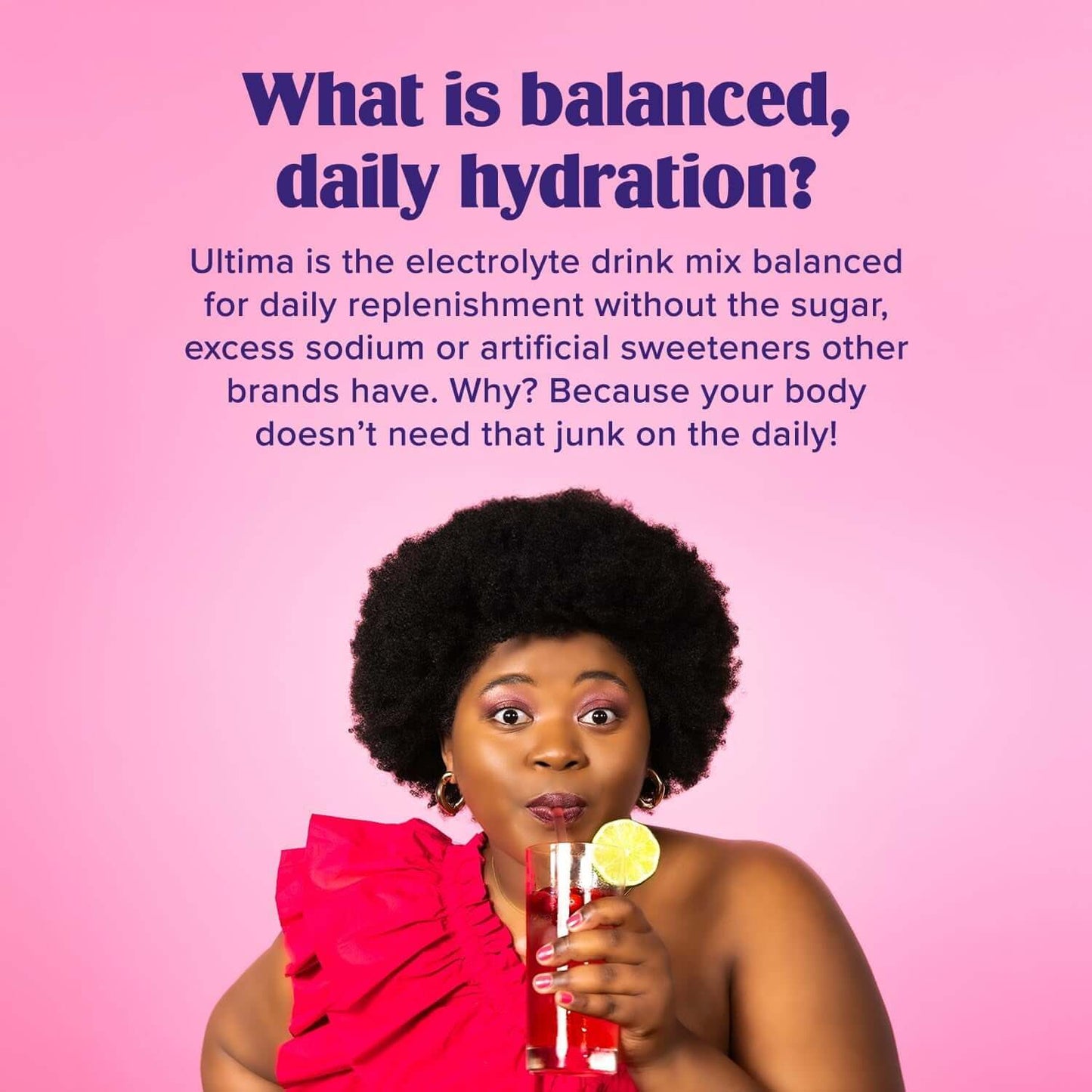 Ultima Replenisher Sugar Free Electrolyte Powder – Lemonade (90 Servings)